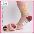 Fashion Terry Socks Wool Socks Sports Cotton Socks Women Socks in Winter for Warm for Lady (SR-3033)
